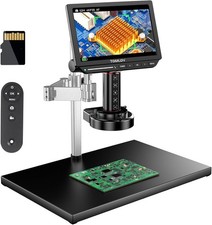 TOMLOV 4K Autofocus Digital Microscope 10.1