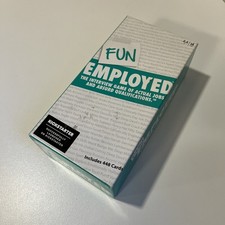 Funemployed Fun Employed Card Game Kickstarter 2016 No Instructions picture