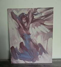 Fantasy woman portrait original oil painting hand painted by George Ludlow picture