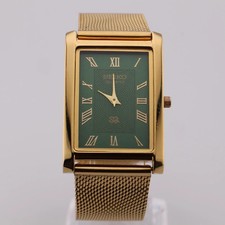 Vintage Seiko Slim Tank Japan Movement Men's Wrist Watch - (  ) picture