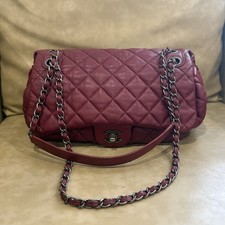 Chanel Easy Flap Maxi Lambskin burgundy 28x16cm New Store Promo WYSIWYG picture