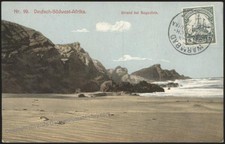 Germany 1914 SW Africa DSWA WARMBAD 5pf Wmk Cover 114277 picture