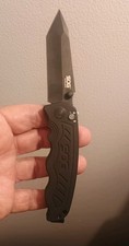 SOG Zoom Mini Tanto Assisted Opening Knife ZM1004-CP Aluminum Handle Tactical  picture