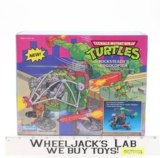 Rocksteady's Pogocopter TMNT 1991 Playmates Action Figure Vehicle NEW SEALED picture