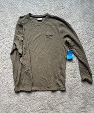 Columbia Pine Peak II Waffle Long Sleeve Crew - Men’s Large - New With Tags picture