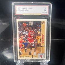 1991 Upper Deck Michael Jordan #44 GEM 10 picture