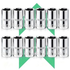 12-Piece Durable 1/4