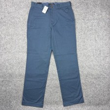 J.Crew Chino Pants Mens 29x30 Blue Mercantile Flex Athletic Cotton Stretch NEW picture