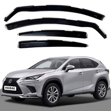 Lexus NX MK1 SUV 2014-2021 5-Doors 4Pc Window Visors Rain Guards Wind Deflectors picture