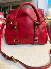 Dooney & Bourke Florentine Red Satchel picture