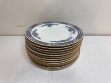 Minton Luxor Salad Plates 7 3/4” Set of 12 Vintage Fine Bone China Art Deco picture