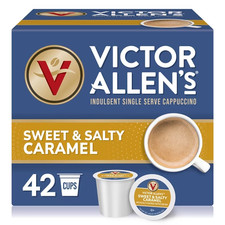 Victor Allen's Sweet & Salty Caramel Cappuccino K-Cup Pods 42 Count picture