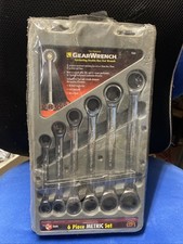 KD Tools, GearWrench Part #9260, 6 pc. Metric Ratcheting Double Box End Wrench picture