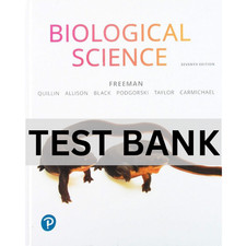 Test Bank Biological Science 7th Edition Freeman picture