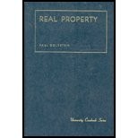 Goldstein's Real Property (University Casebook Series) picture