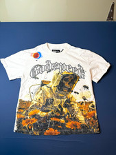 Godspeed Save The Bees II Skeleton Beekeeper T-Shirt M NWT 77/555 Rarity Tee picture