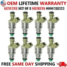 OEM SIEMENS x8 Fuel Injectors for 1996-1999 Mercedes-Benz CL500 S420 S500 SL500 picture