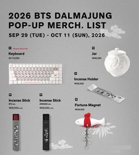 [Presale] BTS 2026 'DALMAJUNG' POP-UP OFFICIAL MERCH. picture