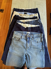 J.Crew Crewcuts 6 Piece Pants/Chinos & Jeans Lot Blue Beige Black Gray picture