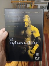 WWF WWE Backlash 2002 DVD OOP RARE picture