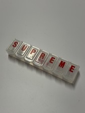 Supreme Weekday Pillbox Organizer SS15 Pill Case Medicine Box Logo Plastic Case picture