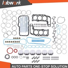 Labwork Full Gasket Set Pistons Bearings For Dodge Ram Dakota Jeep Durango 3.7L picture