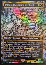 Donatello, Mutant Mechanic (Gold-Stamped Signature) Teenage Mutant Playtest Card picture