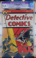 Detective Comics #53 CGC Restored 4.0 Batman Robin 1941 All-Flash #1- 💥KaPOW💥 picture
