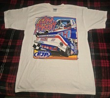 ​Vintage Steve Prescott Team EJP Racing Shirt Size L NASCAR Truck Series Chevy picture