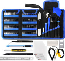 Kaisi 136 in 1 Electronics Repair Tool Kit Professional 136 1, Blue Black  picture