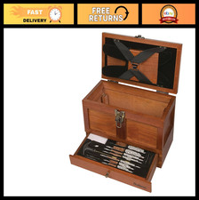 25-Piece Universal Wood Gun Cleaning Kit for .22 Caliber & Up - Multi Size Tools picture