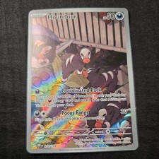 Pokemon TCG Houndour 204/197 SV03 Obsidian Flames IR Full Art LP picture