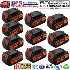 Pack 8.0Ah LBXR20 Battery FOR Black & Decker 20V MAX Lithium LB2X4020 LBX20 US picture