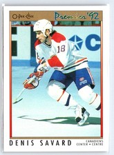 1991-92 O-Pee-Chee Premier #71 Denis Savard picture