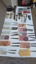 Vintage Barber Items, Blades, Clippers picture
