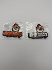 Olight Christmas Patch 1 & 2 White Orange Corgi Dog RARE Swag Warrior Mini 2 NEW picture
