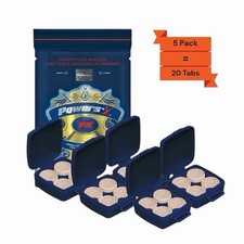 PowersX 5 Pack 20 Tabs Powers'x Energy Pills Long Timing picture