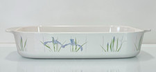 Vtg Corning Ware A-21-B-N Shadow Iris Large Rectangular Roaster Casserole picture