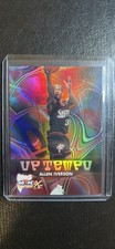 1999-00 SkyBox Hoops Allen Iverson Up Tempo Insert Card picture