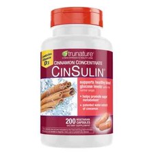 trunature Advanced Strength CinSulin 500mg., 200 Vegetarian Capsules picture