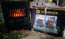 Spirit Halloween Incinerator Animatronic READ..PARTS OR REPAIR PARTIALLY WORKING picture
