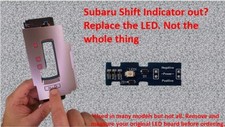 2015-up Subaru Outback/Legacy Shift Indicator upgrade LED boards. May fit others picture