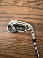 TaylorMade M2 Geocoustic 7 Iron REAX 88g Stiff Flex Steel RH. Needs new grip. picture