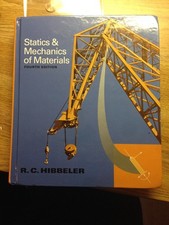 Statics and Mechanics of Materials (4th Edition) - hardcover Hibbeler, Russe... picture