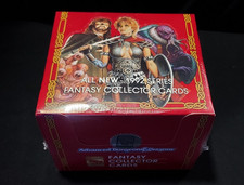 1992-TSR-2nd Ed. Advanced Dungeons & Dragon Fantasy Collector Cards-Sealed Box picture