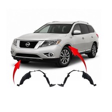 2013-2014 Nissan Pathfinder 2pc Fender Liners NI1248160 NI1249160 638413JA0A picture