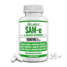 SAM-e - S-adenosyl methionine 1000 Mg 120 Capsules  picture