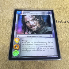 LotR Decipher Lord of the Rings TCG FOIL Aragorn, Heir 3R38 Foil Rare picture