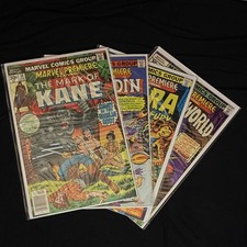 Marvel Comics Group Marvel Premiere Comic Book Lot #31 #42 #43 #48 Paladin Tigra picture