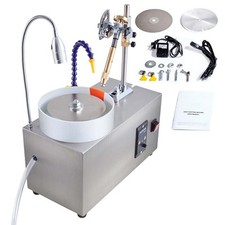 Uimoso Gem Faceting Machine 180W Jade Grinding Polishing 2980RPM Rock Polisher picture